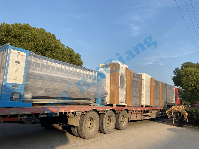 百強洗滌設備發(fā)貨湖北