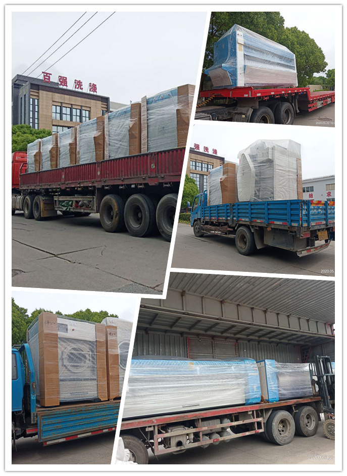 上海 北京 遵義 洛陽客戶 訂購的百強洗滌設備 今日發貨啦！