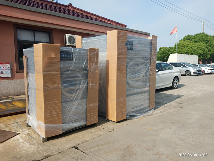 百強發(fā)貨50公斤洗脫機和25公斤洗脫機至河北石家莊