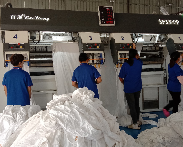 潔凈布草新體驗(yàn)，洗滌設(shè)備選百?gòu)?qiáng)